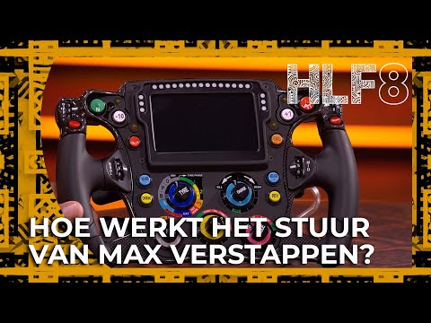 Hoe werkt het stuur van Max Verstappen? | HLF8