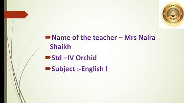 Std -IV Subject- English-I. L.no 4 Your own Book of Science