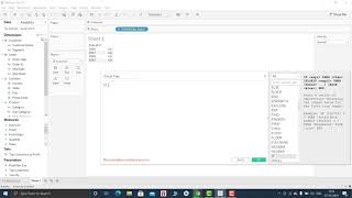 TABLEAU - Switch To Calendar or Fiscal Year | Use of Parameter with Date Calculations