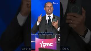 Eduardo Bolsonaro Says Hes Recording A  For His Father Who Is Prohibited From Using His Ce