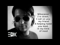EDX – My Friend Lyrics/letra