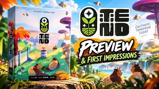 Tend Board Game: Preview and First Impressions
