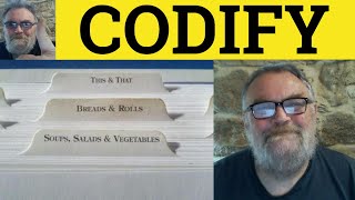 Codify Meaning - Codification Examples - Codify Definition - Legal Vocabulary - Codified