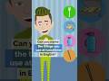 Vocabulary and listening test in English- fork, water bottle, lunchbox, chopsticks #shorts