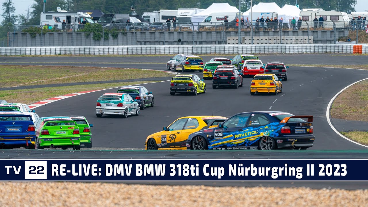 MOTOR TV22: RE-LIVE BMW 318ti Cup Rennen 2 Nürburgring 2023 | ADAC Racing Weekend