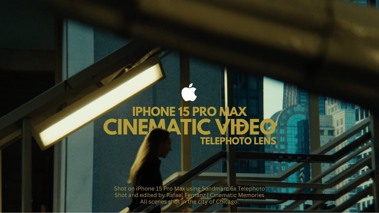 iPhone 15 Pro Max - Cinematic Video | Telephoto Lens | 4K Apple Log # ...