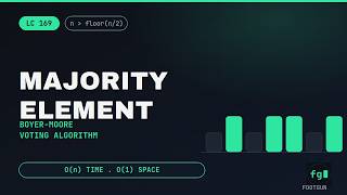 Majority Element - Boyer-Moore Voting Algorithm | LC 169