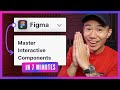 Figma tutorial create interactive components with a real project in 7 minutes