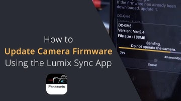 How to Update Firmware Through the Lumix Sync App | Lumix Sync App Firmware Update Tutorial