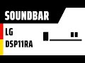 Soundbar LG DSP11RA | Deutsch