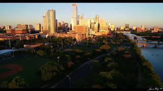 Austin, Texas timelapse and drone footage 2015-2020