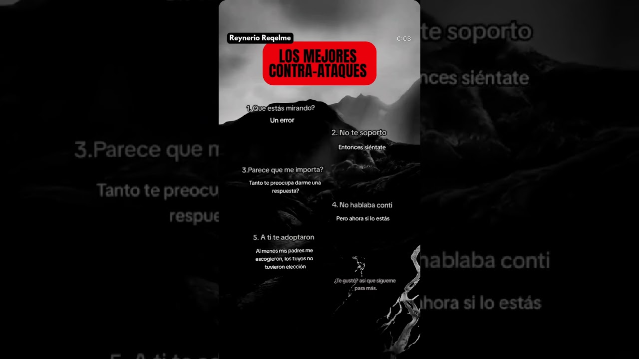 LOS MEJORES CONTRA-ATAQUES 