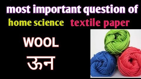 important question of wool for all types competition UGC pgt TGT