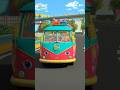 Wheels On The Bus #shorts #nurseryrhymes #kidssongs #preschool #ytshortsfeed