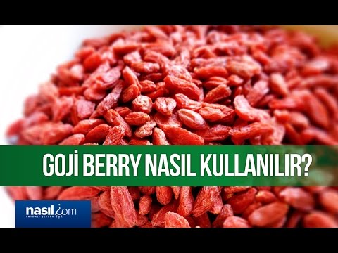 Video: Goji Berry Nerelerde Kullanılır