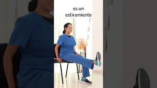 5 ejercicios en SILLA para la #artrosis de #rodilla | #shorts Mariana Quevedo Fisioterapia Querétaro