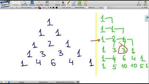 Треугольник Паскаля алгоритм