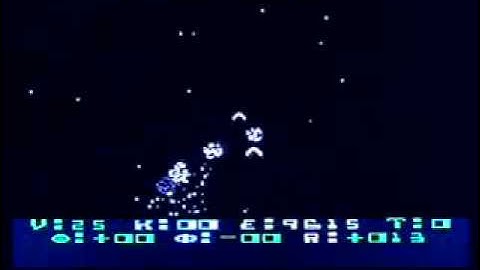 StarRaiders on Atari 8 bit vintage computer. Gameplay & Commentary