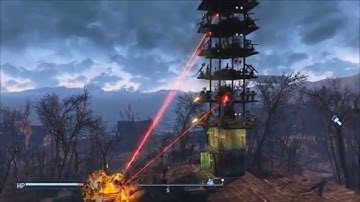 Fallout 4: Most effective Defense Tower (Settlement defense turrets)