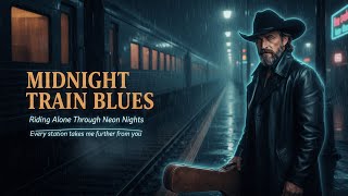 Neon Blues – Midnight Train | Lonely Ride Through Neon Nights