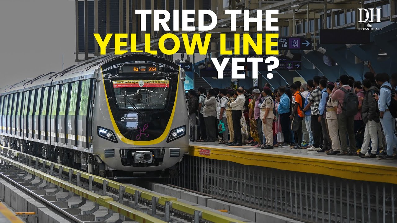 First Day, First Ride | Namma Metro Yellow Line | How Are Commuters Dealing With the 25-min Wait?