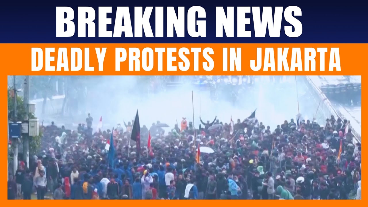 LIVE: Jakarta On Edge | Protests Turn Deadly | 1 Dead, Dozens Injured | Indonesia | News9