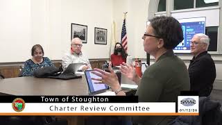 Charter Review Committee: 1/12/26