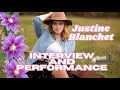 JUSTINE BLANCHET - BEHIND HER DEBUT ALBUM! |INTERVIEW|