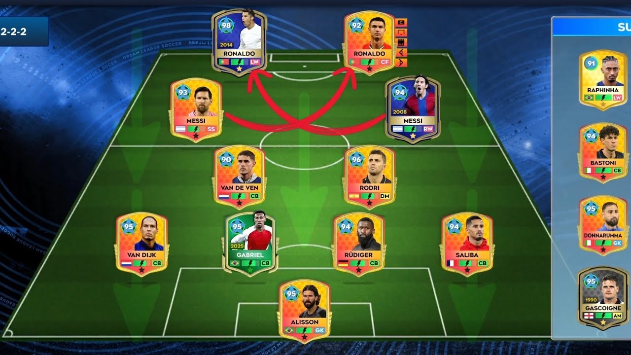 DLS 2026|The Impossible Squad: 2x Messi + 2x Ronaldo in Tier 1🐐🐐|FC PHANTOM WARRIOR 