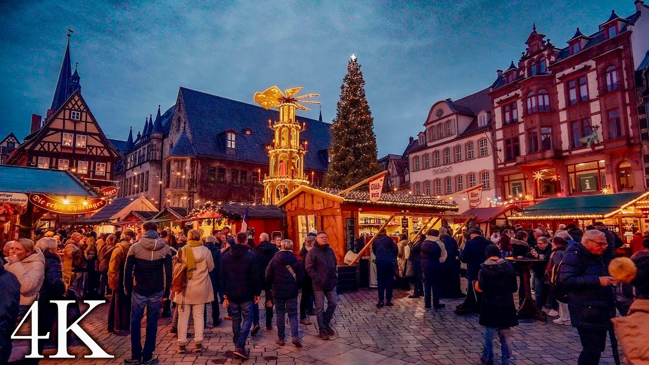 Stroll through the Quedlinburg Christmas Market 2025 🎅🏼🎄