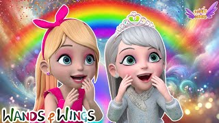 Color Song | Colors Of The Rainbow | Princess Magic Song - Wands And Wings
