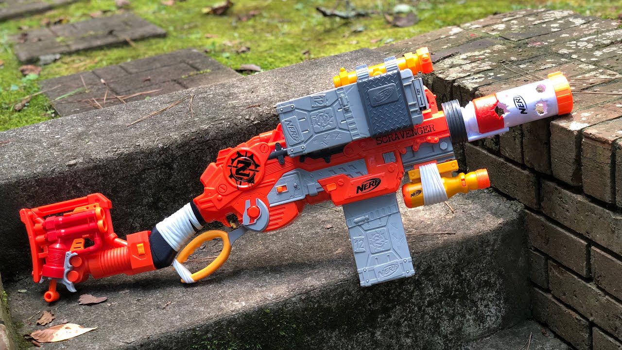 nerf zombie strike scravenger review