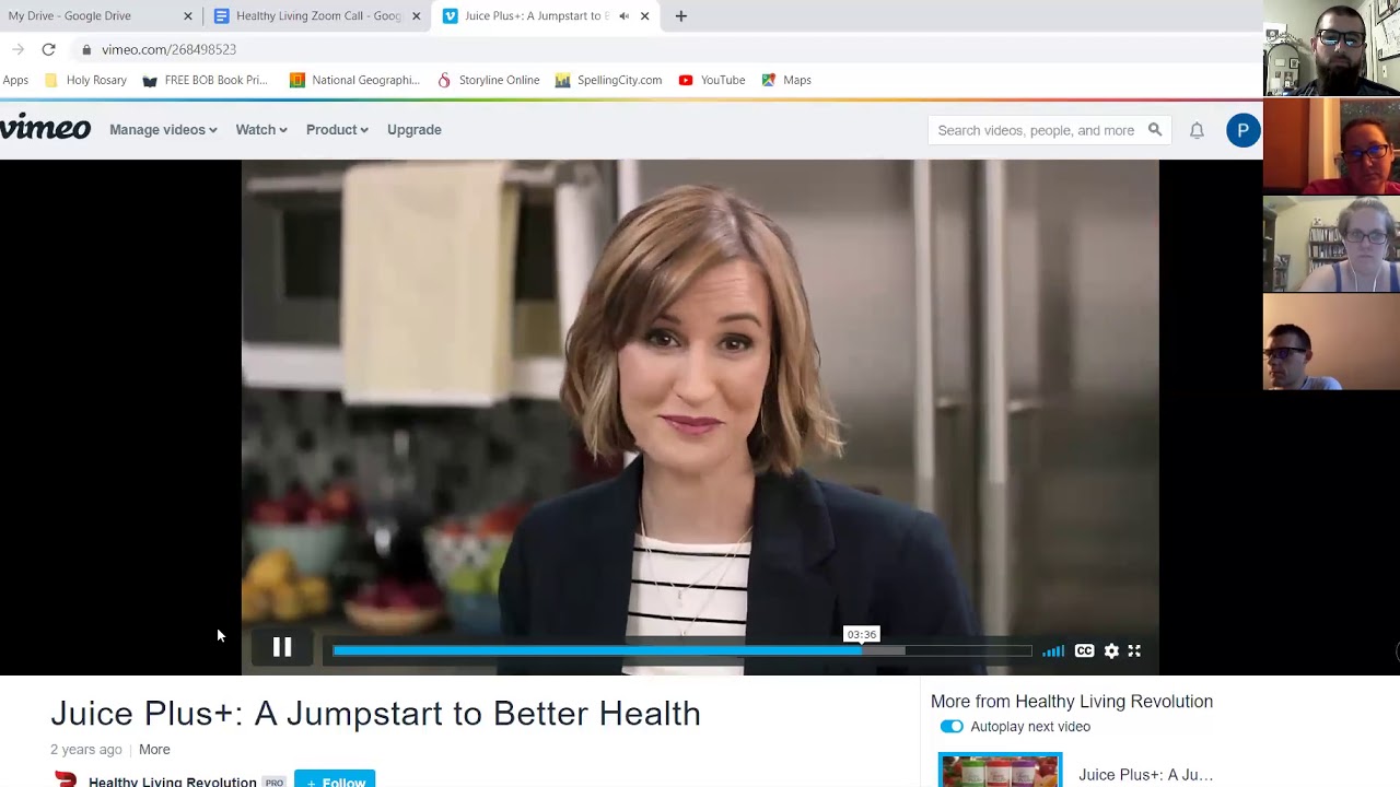 June 10 Healthy Living Revolution Call YouTube