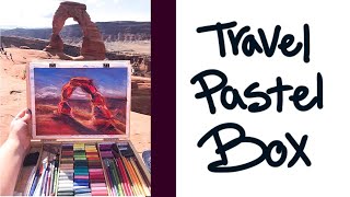 My Travel Soft Pastel Set Up || How I Plein Air Paint With Soft Pastels screenshot 2