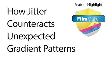 How To Use Jitter To Counteract Unexpected Gradient Patterns