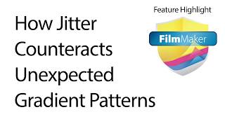 How To Use Jitter To Counteract Unexpected Gradient Patterns