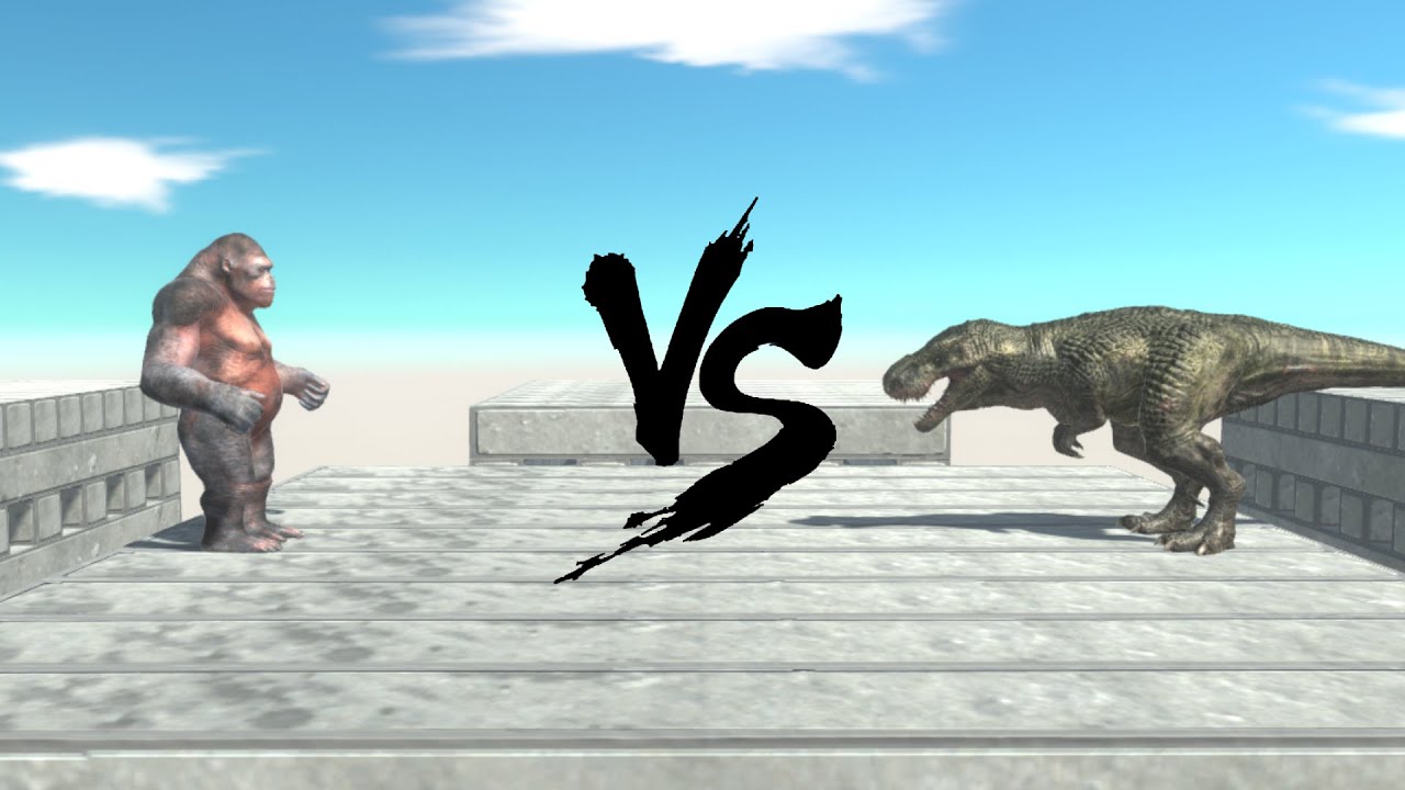 1 vs 1 Tournament on Wobbly Building ARBS | Animal Revolt Battle Simulator