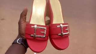 DIY Women’s Wedge Shoes 👡 | Upper to Sole Bonding &amp; Finish Look