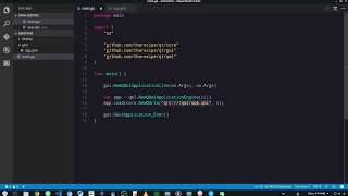 Golang Bindings for Qt 5.8 [WIP]