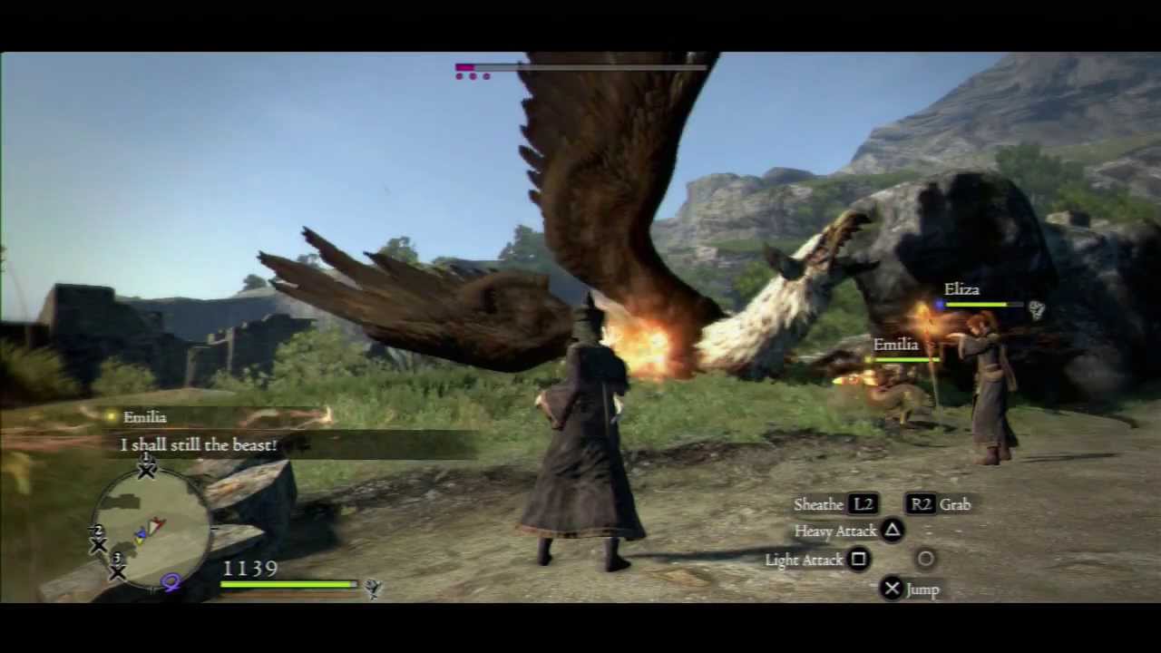 Dragon's Dogma Dark Arisen Boss:Griffomon 2