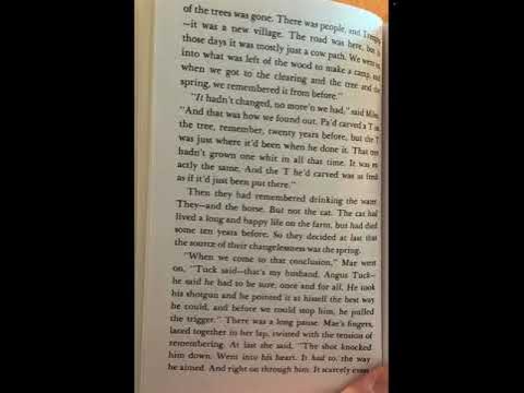 Tuck Everlasting Chapter 7 - YouTube
