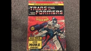 Transformers generation one issue 6 complete marvel Uk comic collection. G1 artwork exclusive story