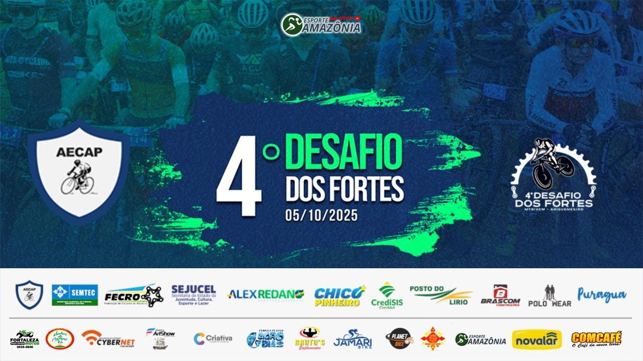 Desafio dos Fortes em Ariquemes, a maior competição de ciclismo de Rondônia