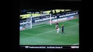 Inter Milan vs AC Milan Maicon Amazing Goal 06/05/12