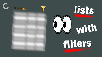 A unique way to create lists in Evernote