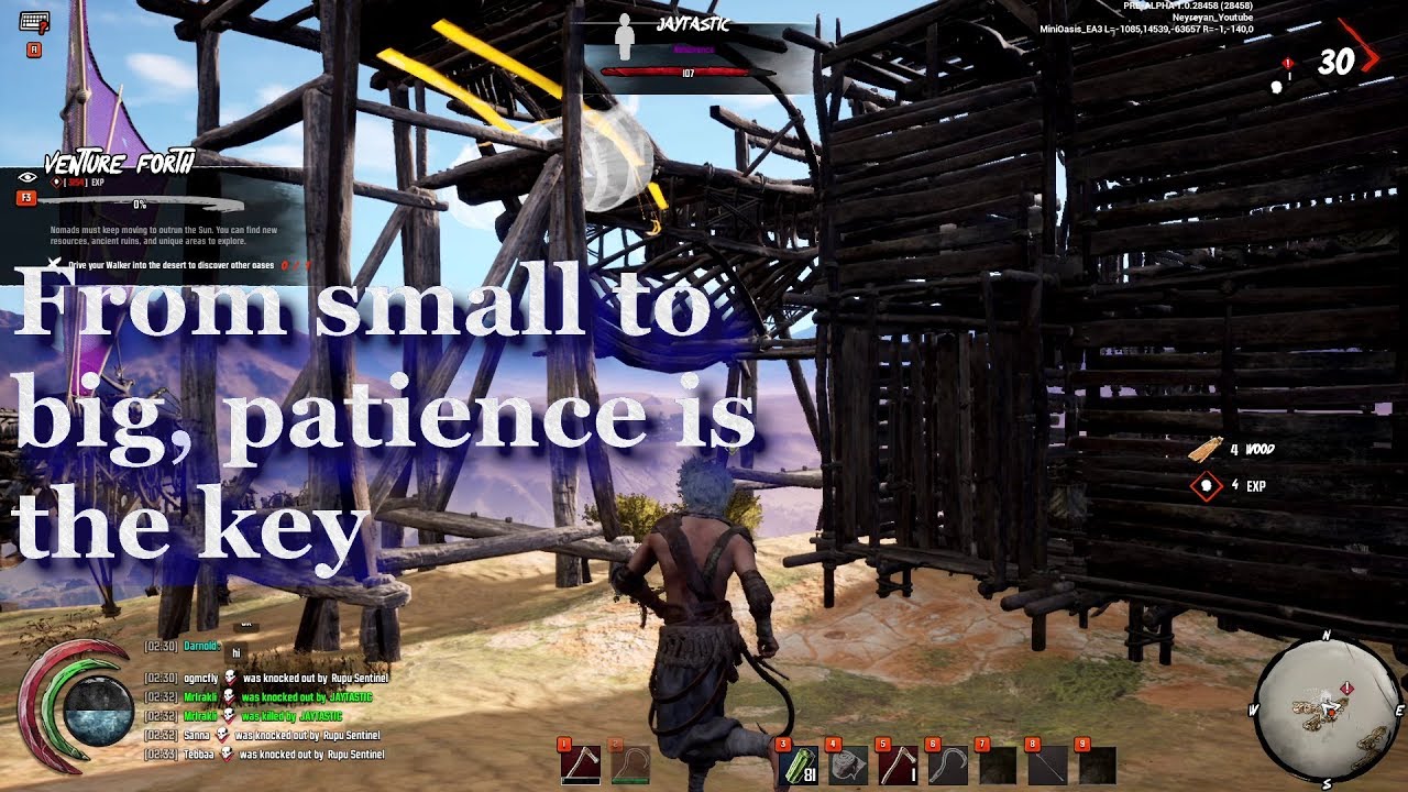 Last Oasis new player tips - Most important steps - Walker tutorial and how to play - Respawn system