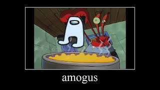 Mr. Krabs vs amogus | sugoma amogus meme