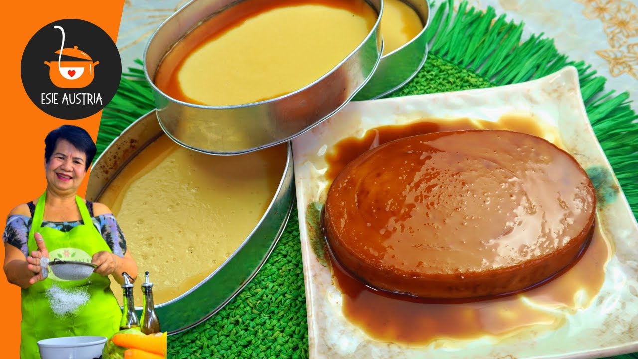 NO STEAM NO OVEN PEFRECT CREAMY LECHE FLAN LECHE FLAN USING WHOLE EGG DESSERT IDEAS YouTube