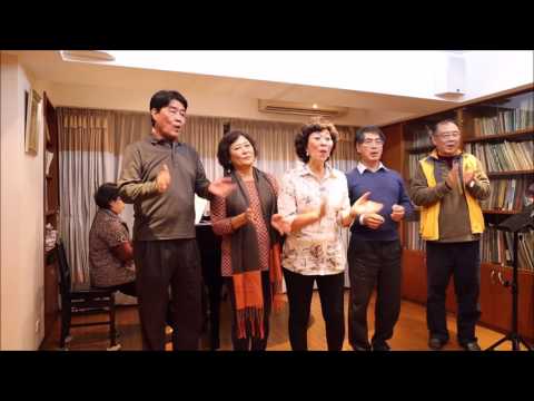 李宗球、趙雅麗、范宇文、葉東安和許德崇演唱希望之歌