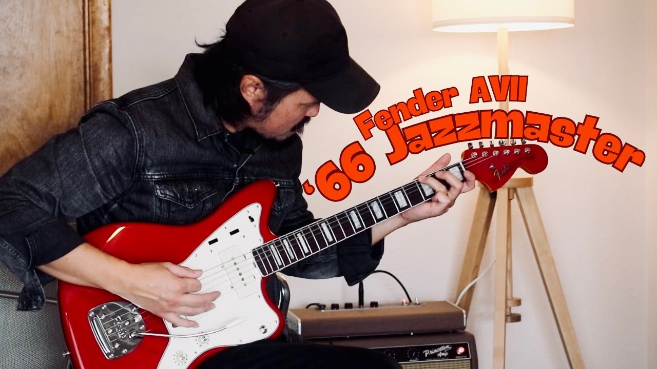 Fender AVII '66 Jazzmaster через Криса Стэплтона в Принстоне
